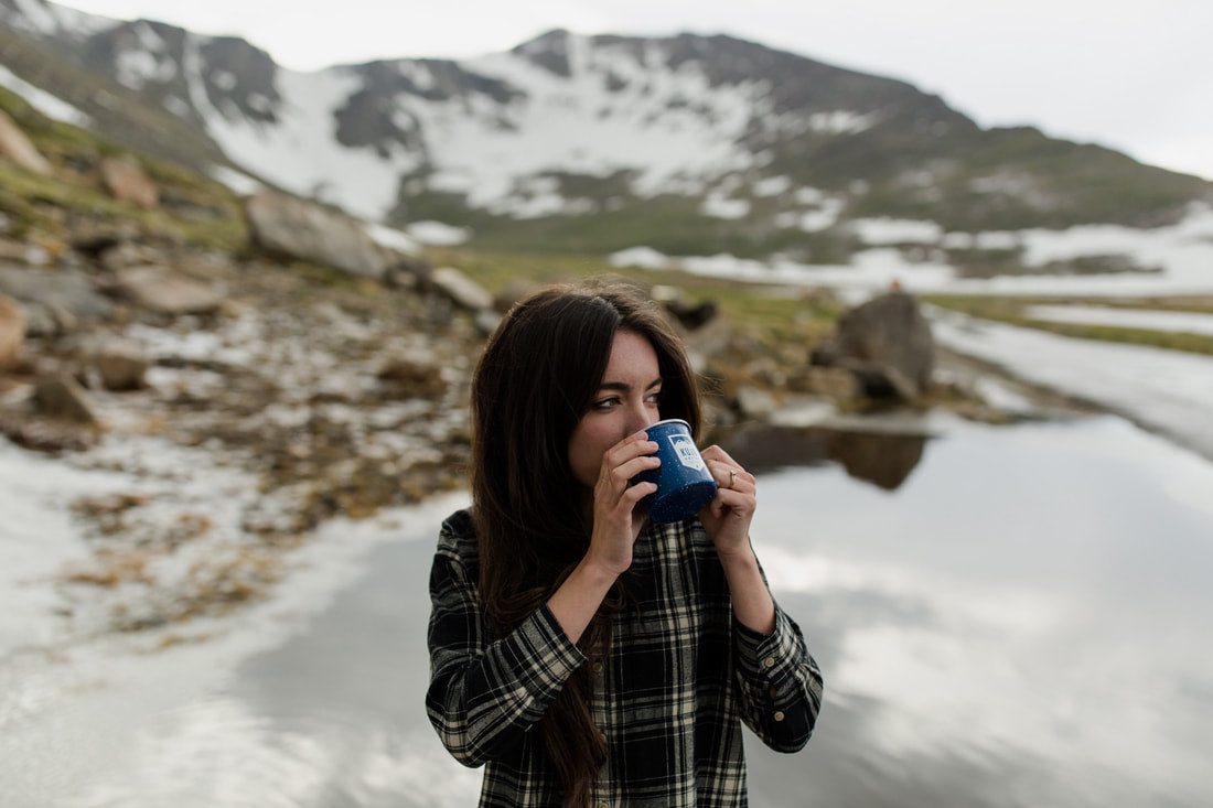 girl drinking kuju