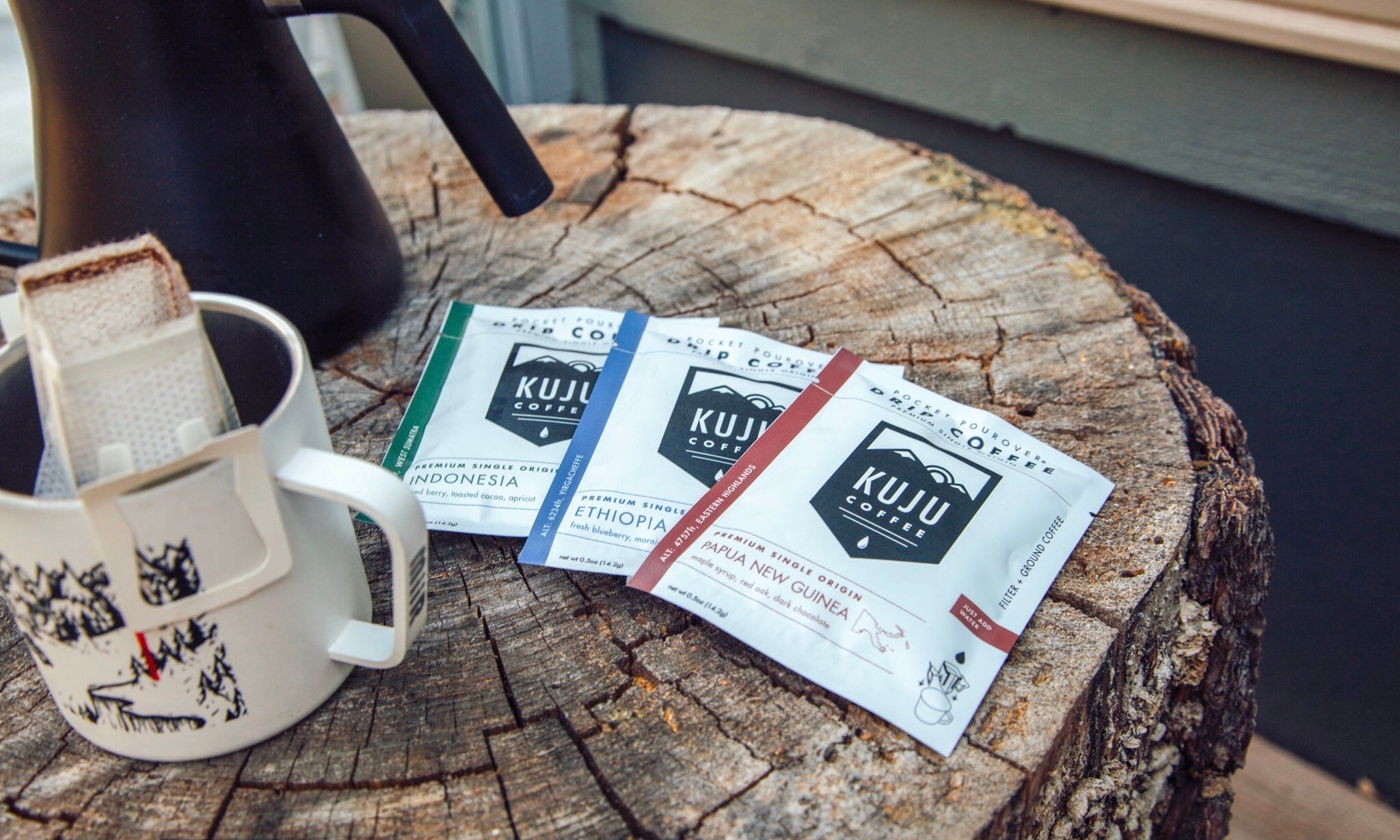 Three All-New Pocket PourOvers Featuring Single Origin Coffee Beans