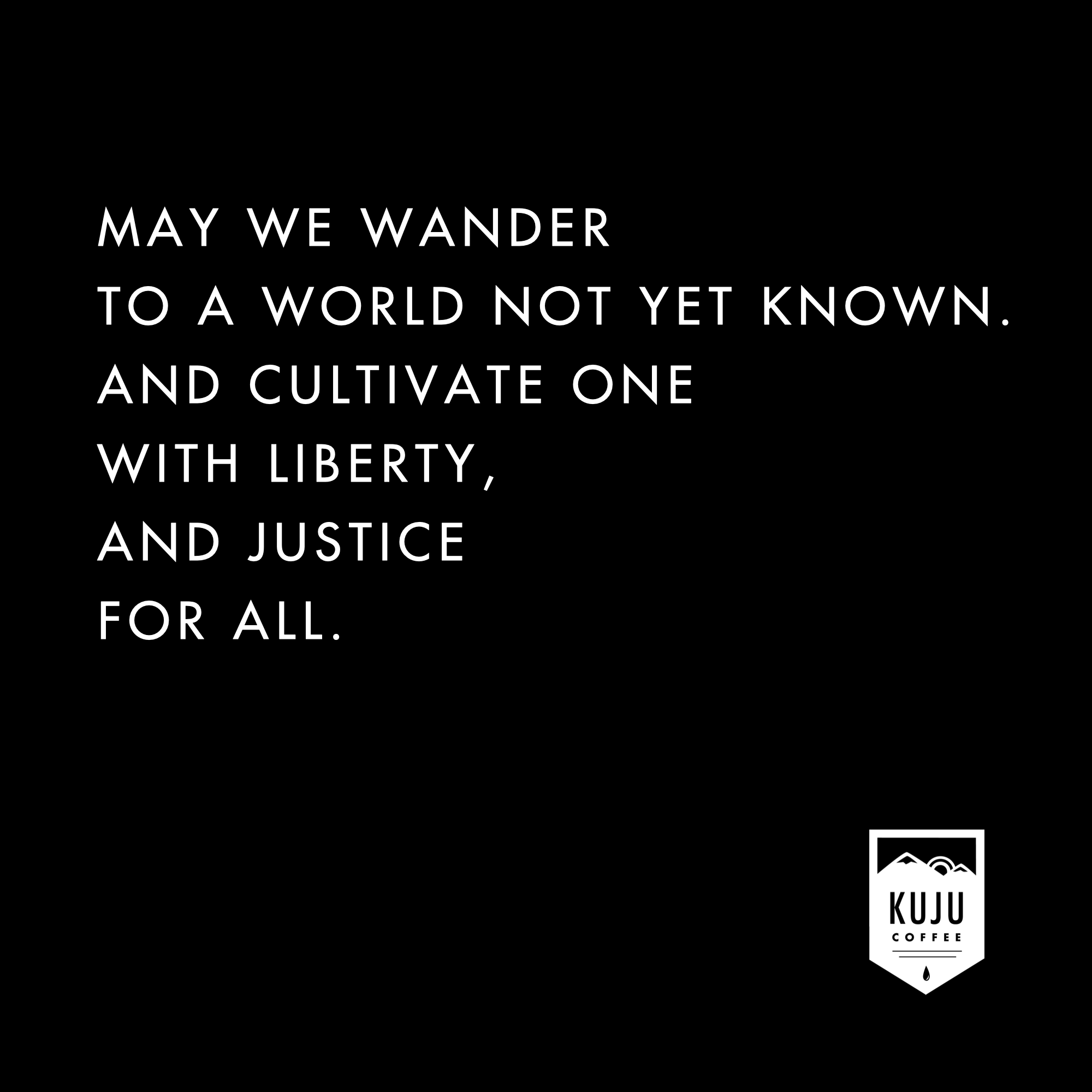 A note on something that matters.