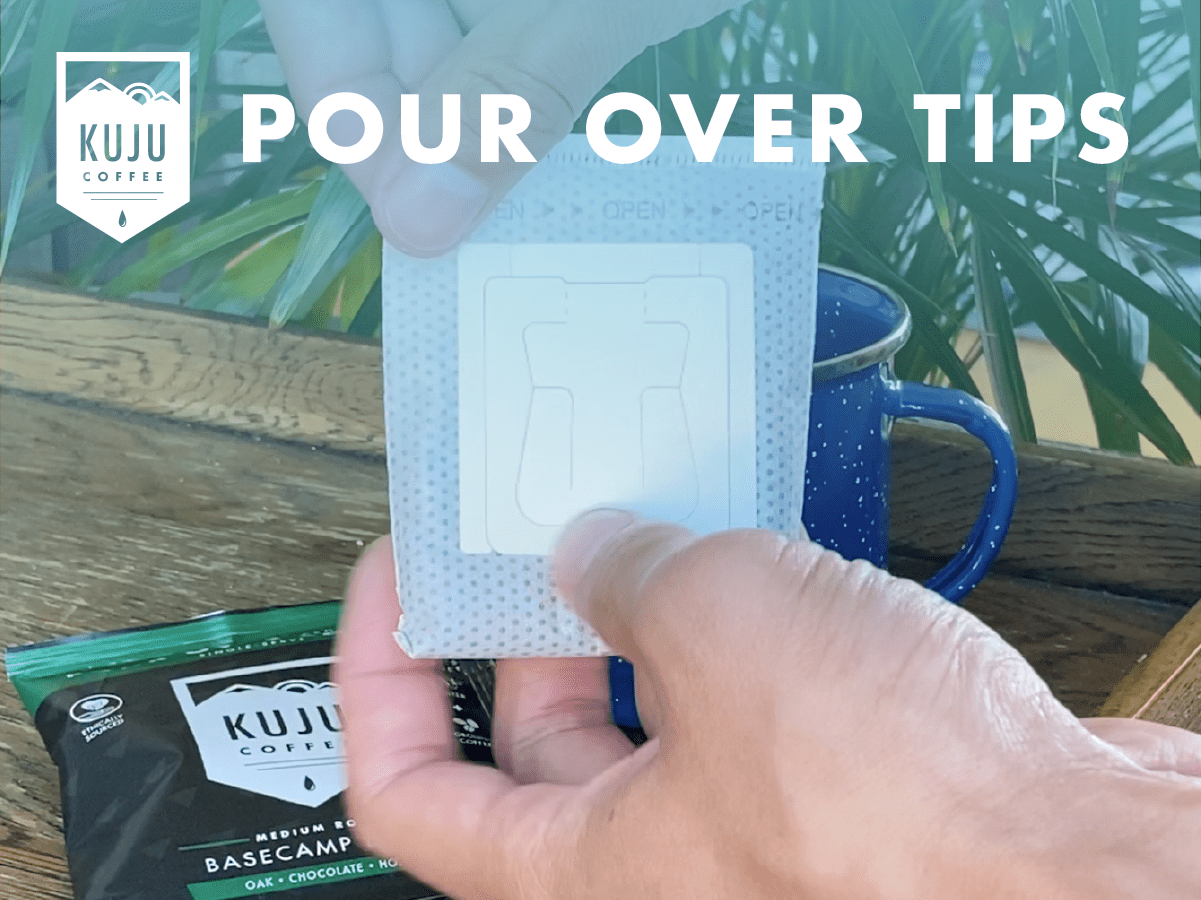 Pour Over Tips - Tip #2: Tear Open Filter