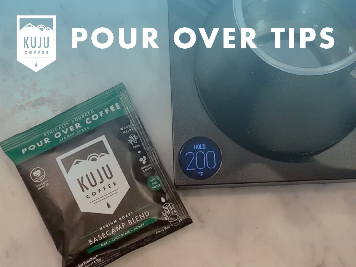 Pour Over Tips - Tip #3: Use ~200°F Water