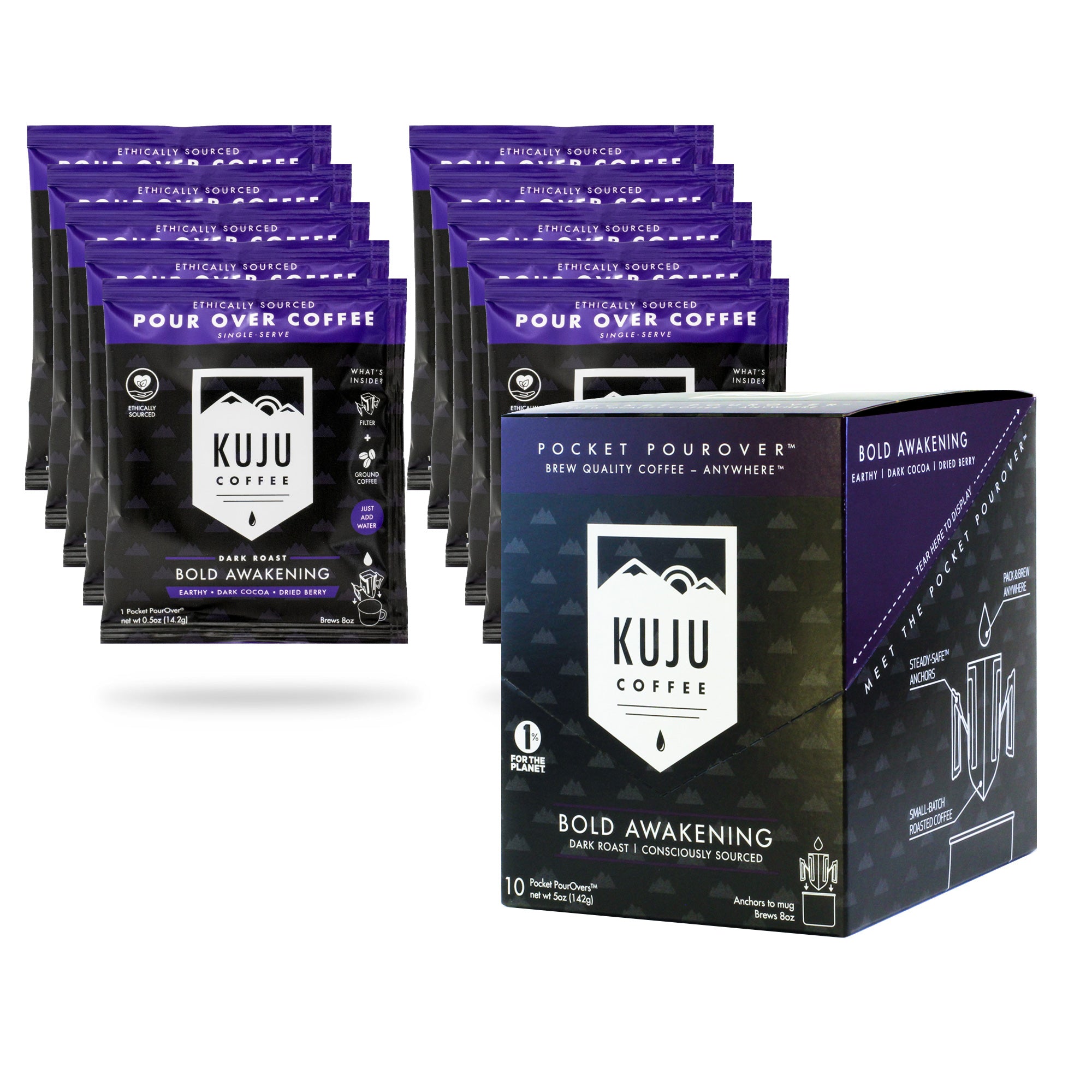 Single-Serve Pour Over Coffee - 6 Pack