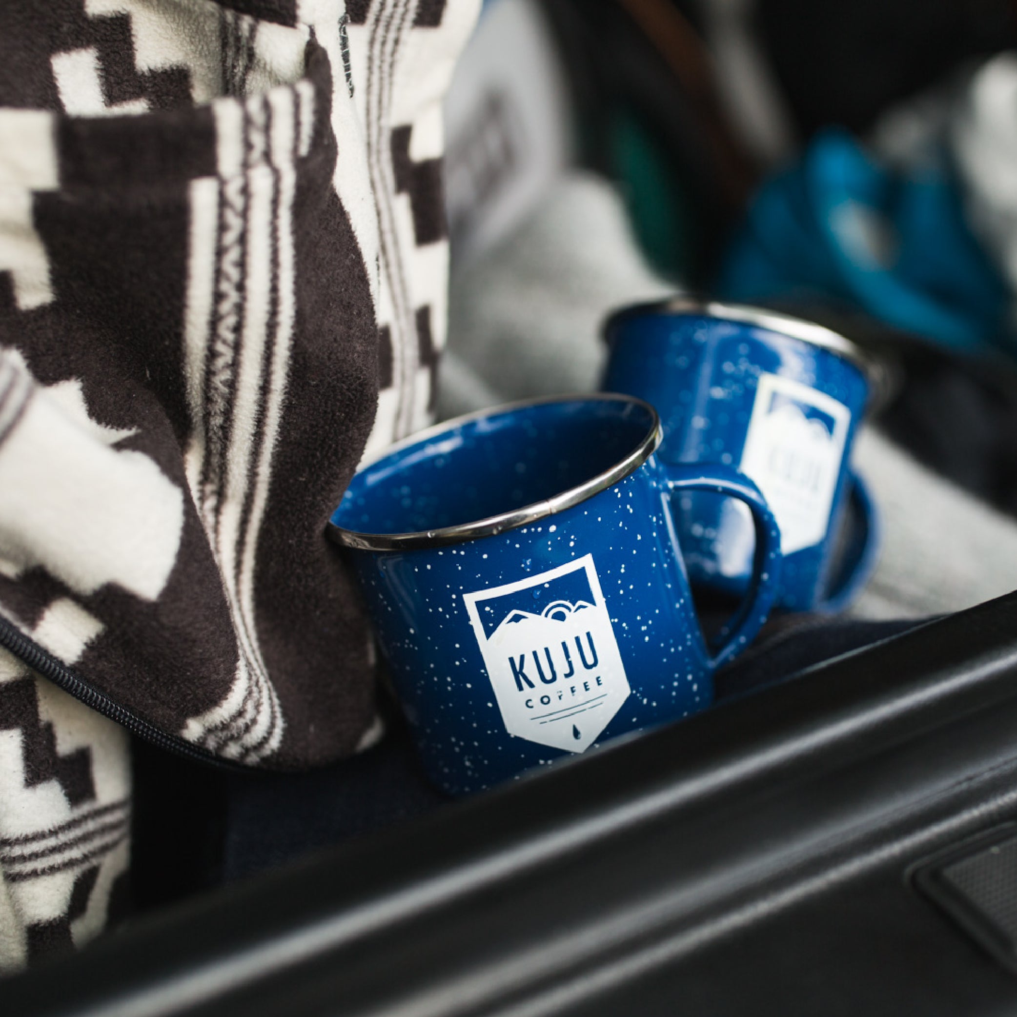 Kuju Enamel Mug - Kuju Coffee