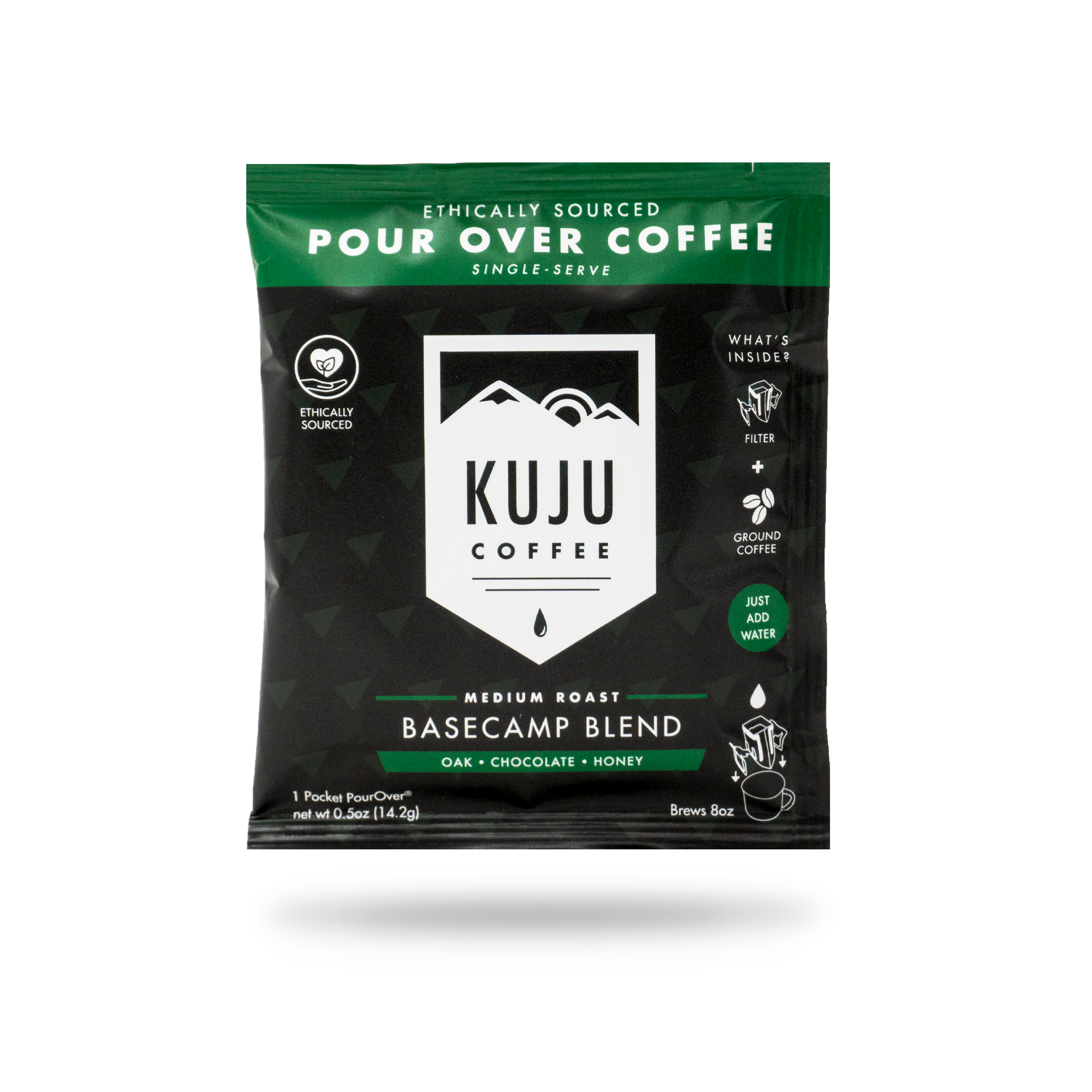 Single-Serve Pour Over Coffee | Medium Roast | Basecamp Blend