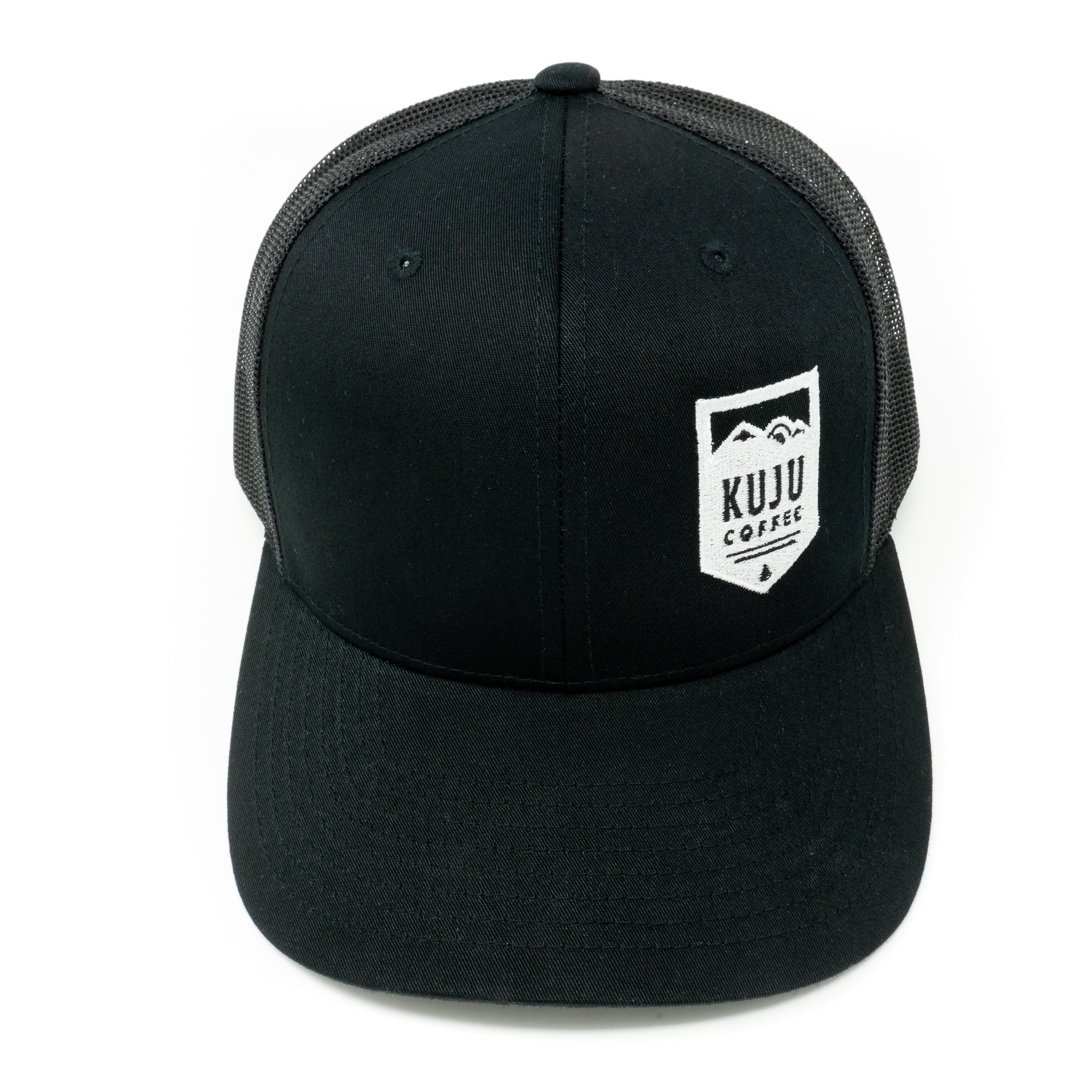 Kuju Trucker Hat - Black - Kuju Coffee