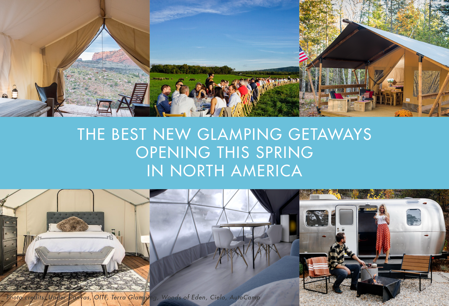 the best new glamping getaways opening this spring in north america