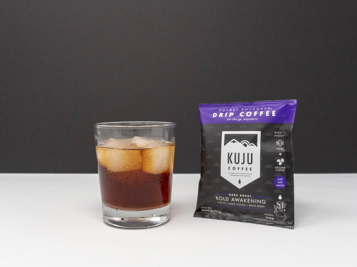 How to Make Cold Brew Coffee with Kuju Coffee's One-Cup Pouches
