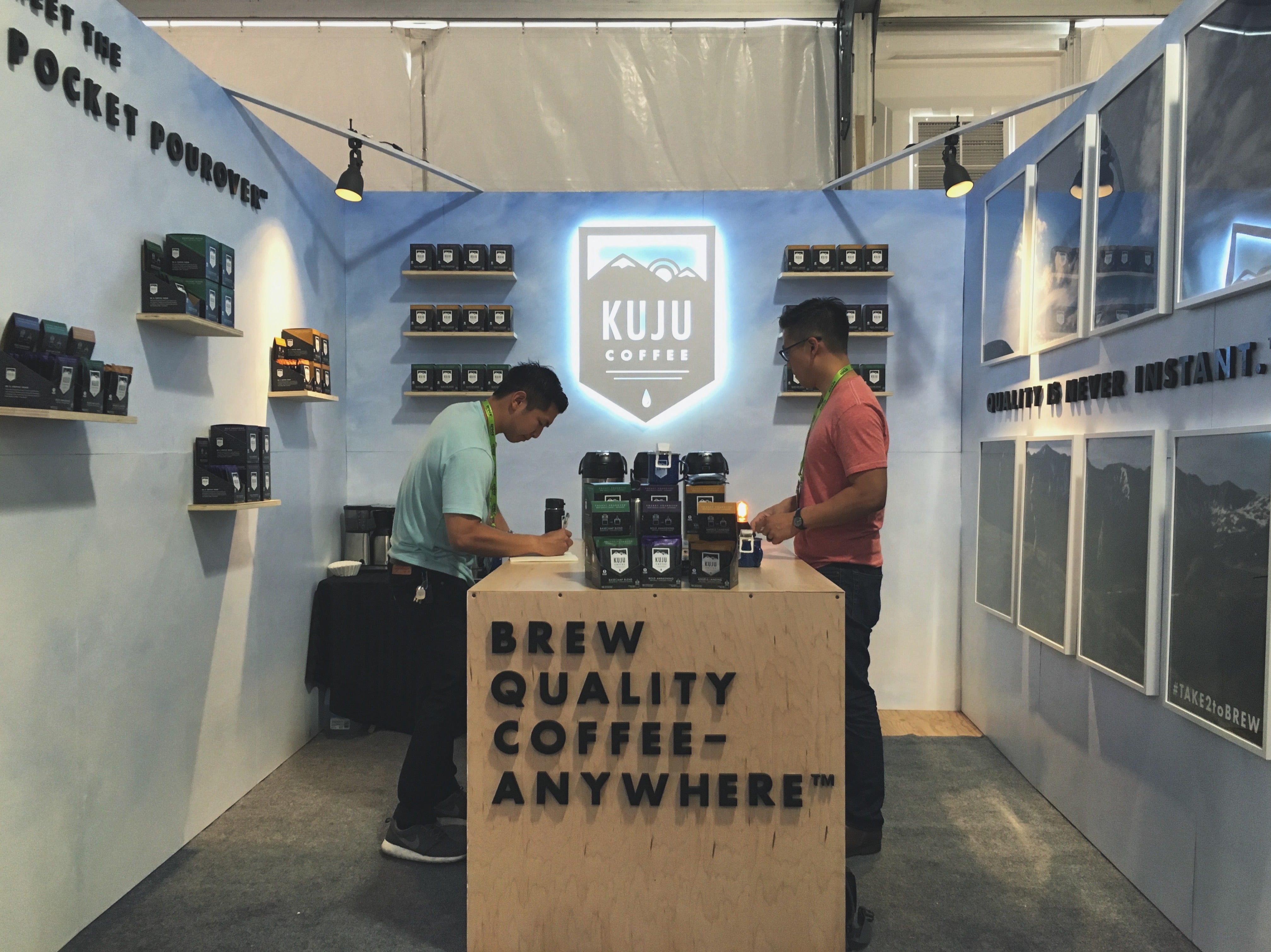 Two Asian Eagle Scouts Launch Kuju at Outdoor Retailer 2016