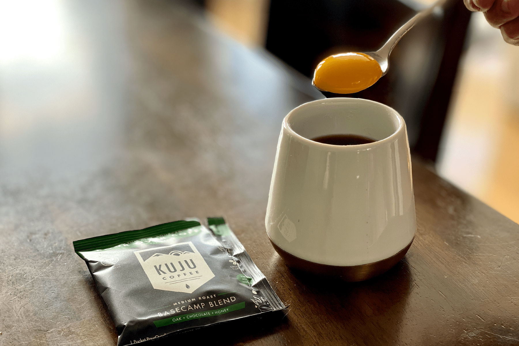 egg yolk coffee