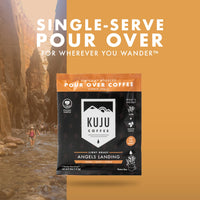 Single-Serve Pour Over Coffee | Angels Landing, Light Roast - Kuju Coffee