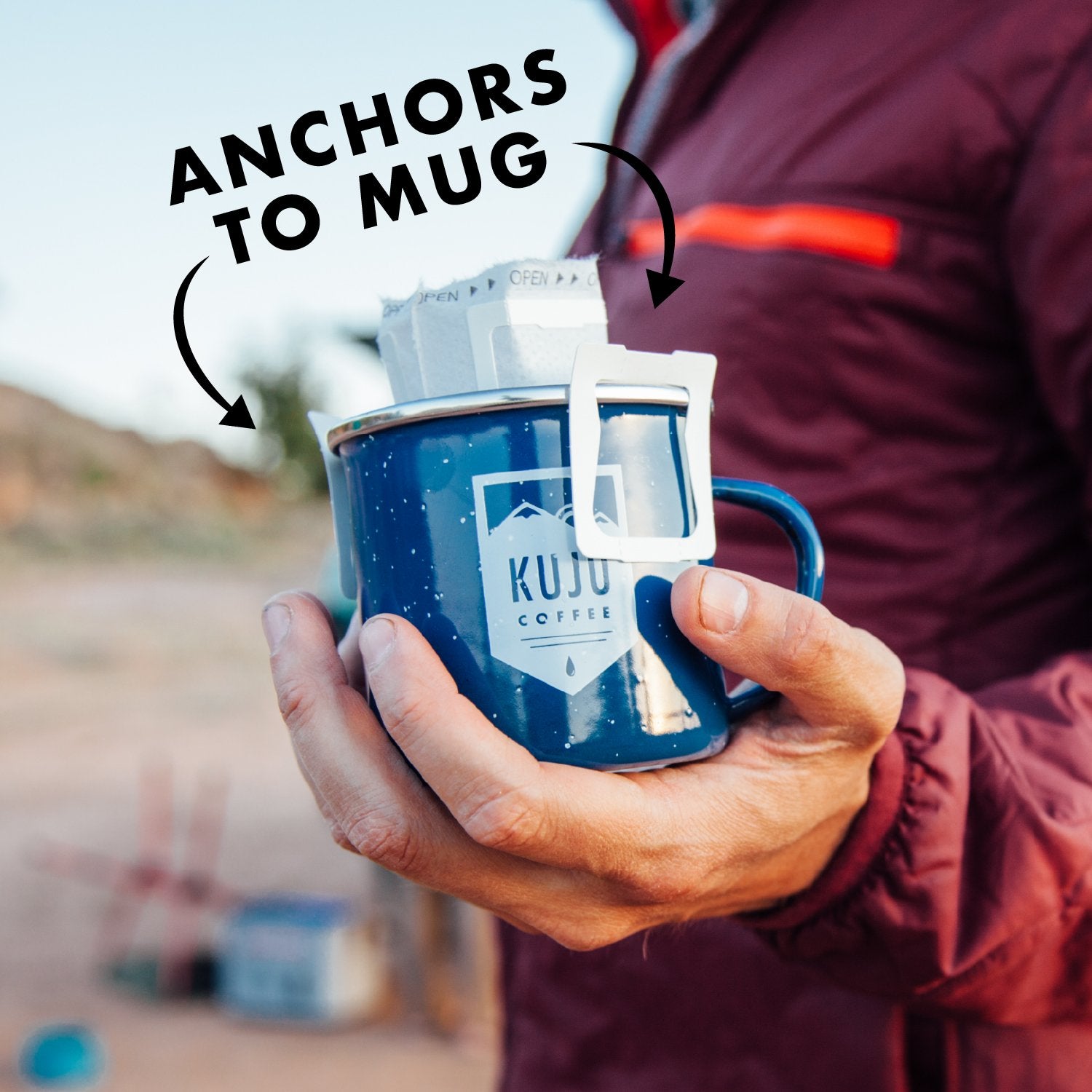 Single-Serve Pour Over Coffee | Fair Trade, Organic - Papua New Guinea, Eastern Highlands - Kuju Coffee