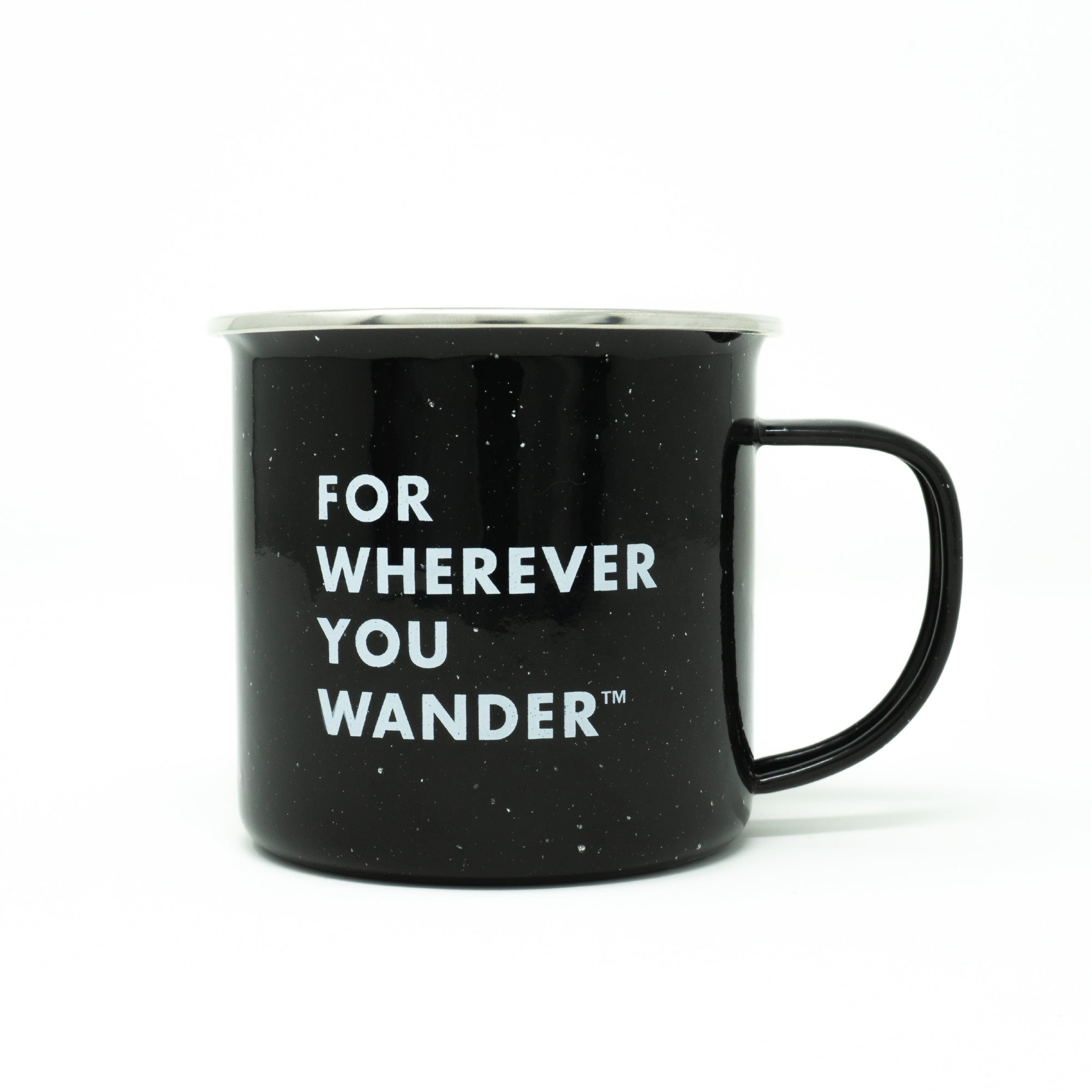 For Wherever You Wander™ Enamel Mug - Kuju Coffee