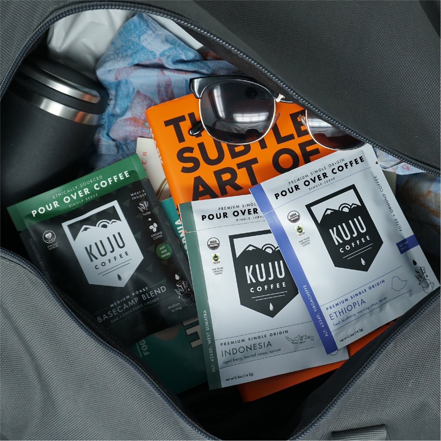 Kuju Coffee Summit Steeper Coffee Pouches - Package of 6