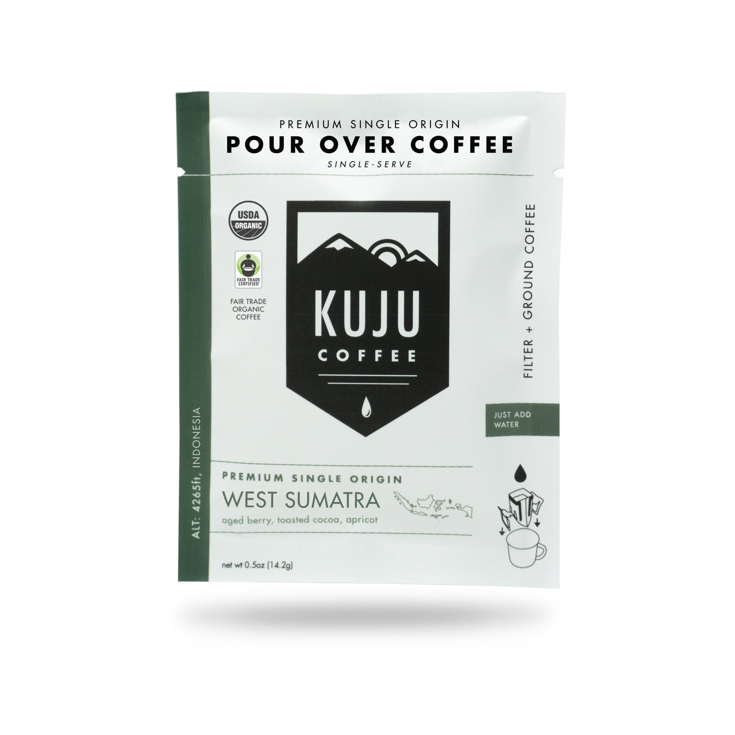 Kuju Coffee Premium SingleServe Pour Over Coffee