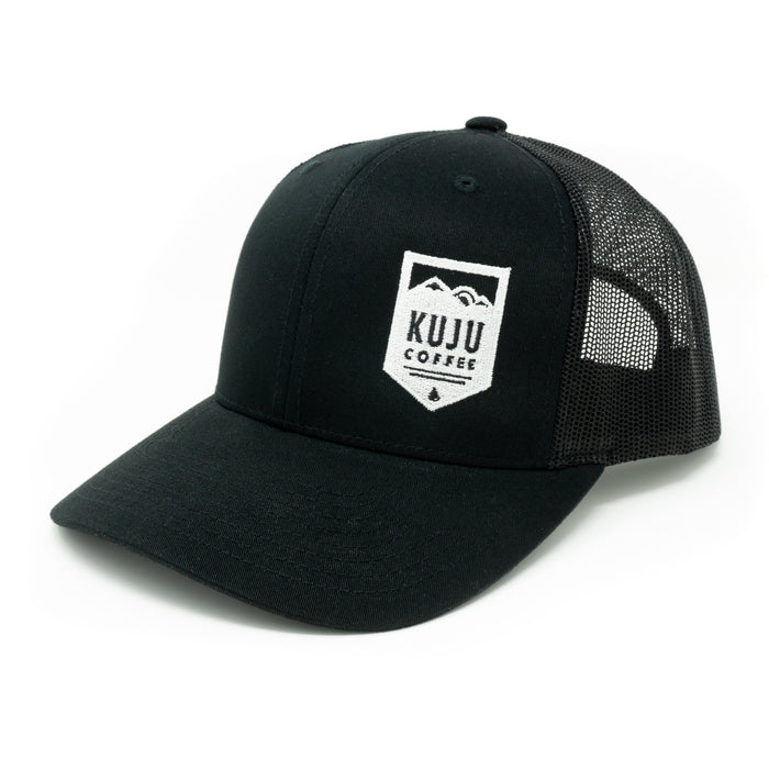 Kuju Trucker Hat - Black - Kuju Coffee