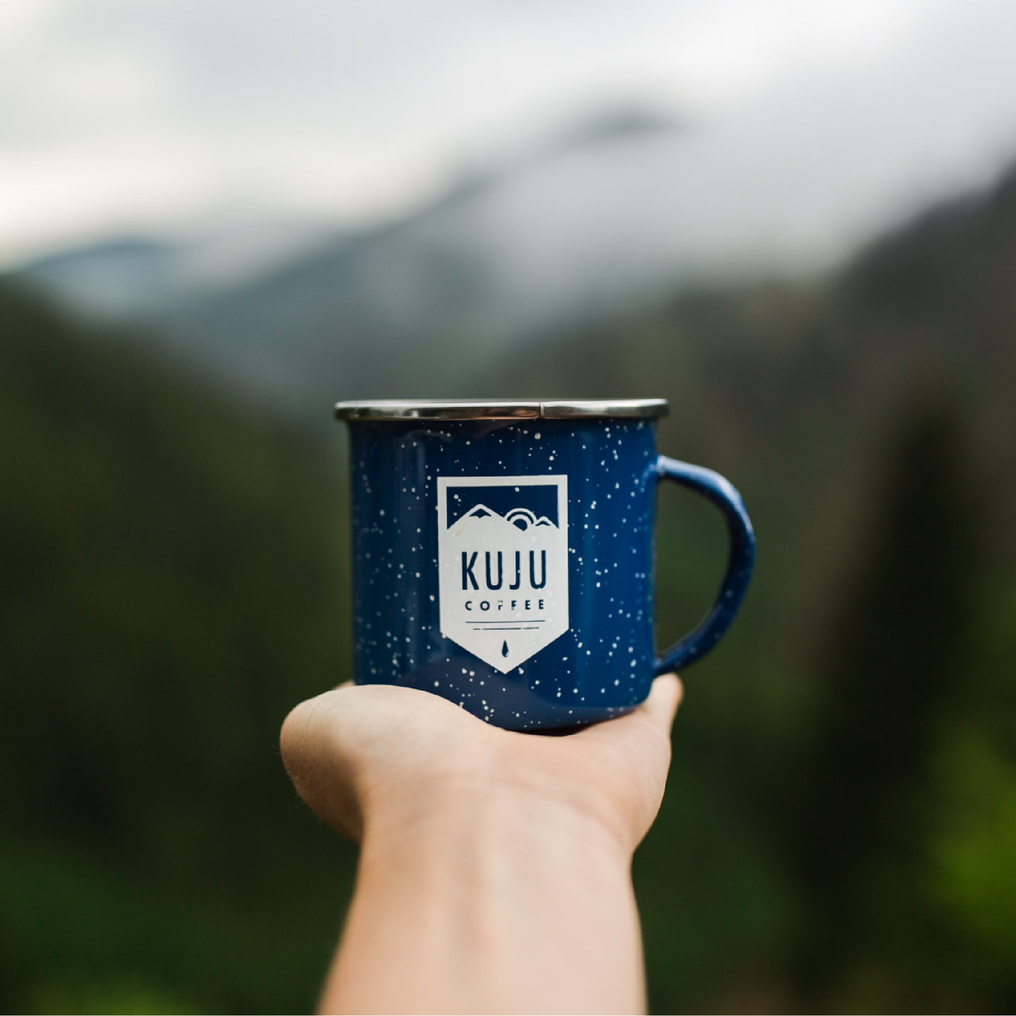 Kuju Enamel Mug - Kuju Coffee