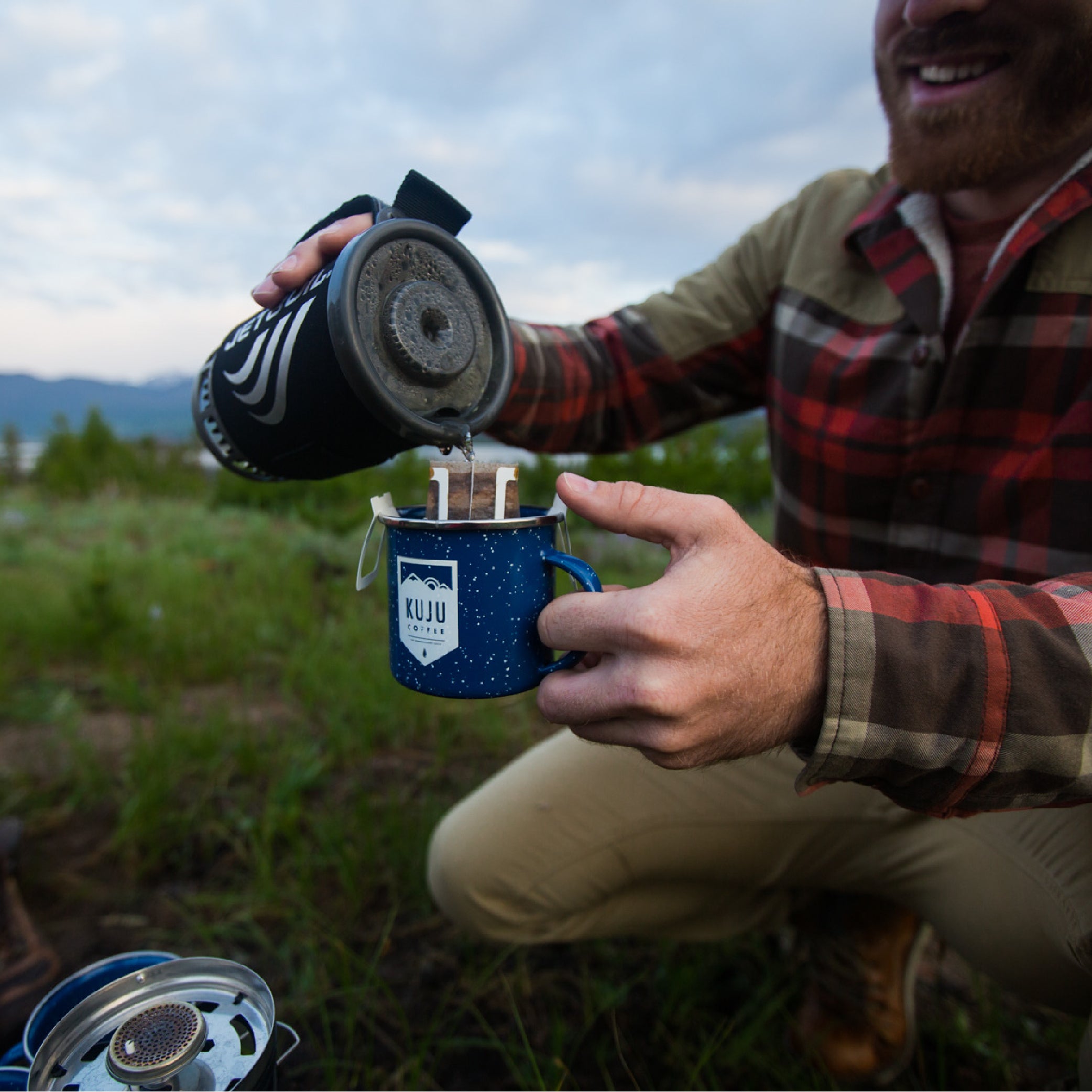 Kuju Enamel Mug - Kuju Coffee