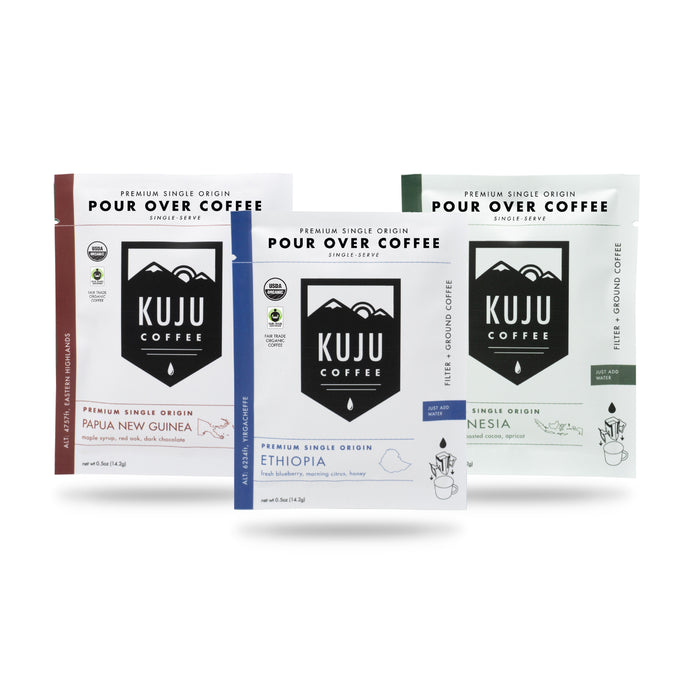 Premium Single Origin Collection (30 Cups) - Kuju Coffee